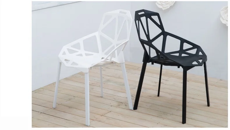 Выставочный зал стул академический семинар Пластик pp сиденье стула зеленого