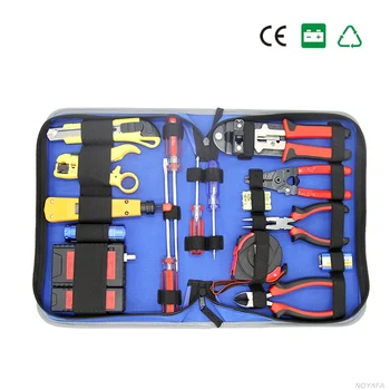 

NOYAFA New Networking Toolkits ! Free Shipping NF-1508 Cable Tester with punch down tool wire stripper in cable installation