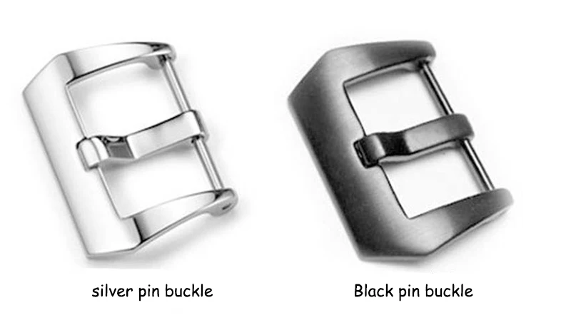 Onthelevel Genuine Leather Apple Watchbands Watch Strap Pin Buckle Adapter Watch Accessories 22mm 24mm 26mm for iWatch& Gear s3