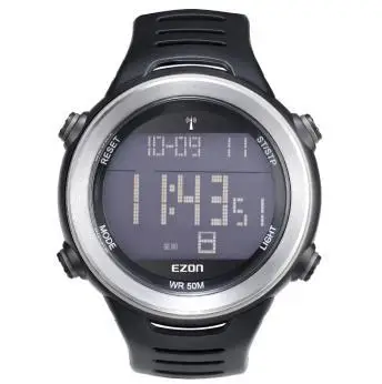 ezon watch L002A01 mens outdoor leisure sport smart digital wave cepter watch auto correct time synchronization