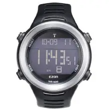 ezon watch L002A01 mens outdoor leisure sport smart digital wave cepter watch auto correct time synchronization