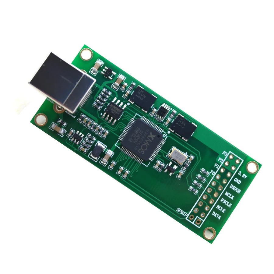Новый XU208 Xmos USB цифровой аудио интерфейс U8 обновление асинхронный Amanero модуль для