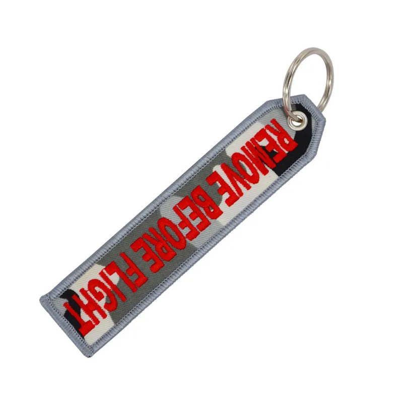 Remove-Before-Flight-Key-Ring-Camouflage-Key-Chain-OEM-Keychain-Jewelry-Embroidery-Aviation-Gifts-llavero-Sleutelhanger (3)