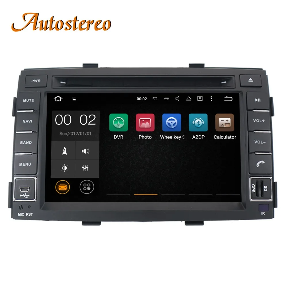 Sale Octa 9 core Android Car CD DVD Player GPS Navigation For KIA SORENTO 2010 2011 2012 Satnavi Autostereo Radio Unit Car Multimedia 4