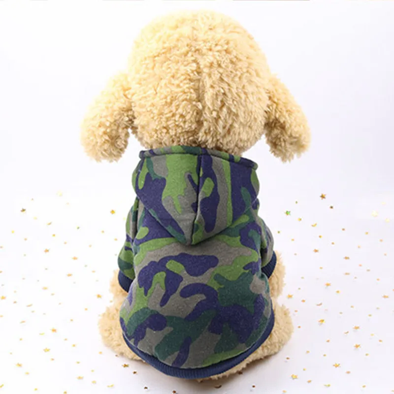 

Camouflage Cotton Dog Clothes Hooded Coat For Dogs Small Medium Dogs Bulldog Chihuahua Pug Hoodies Jackets Autumn Clothing S-2XL
