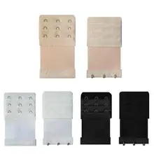 Бюстгальтеры нижнее белье на спине вкладки для бюстгальтеров замена 3 ряда удлиненный заменитель инструментов застежка интимные аксессуары