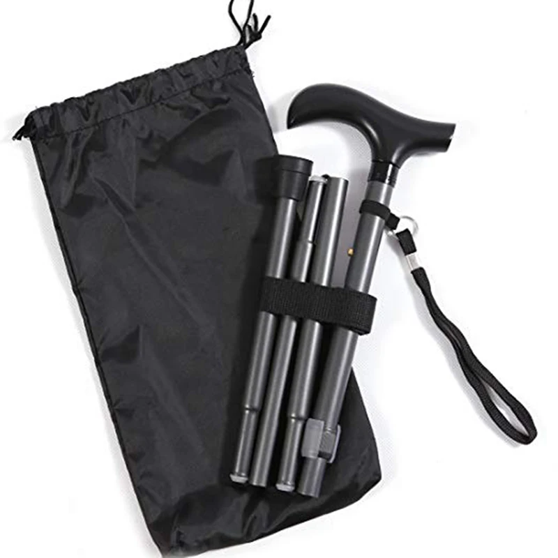 

Outdoor Sports Bag Folding Cane Storage Bags Walking Camping Sticks Carrying Pouch Case Durable Holder Bag With Drawstring