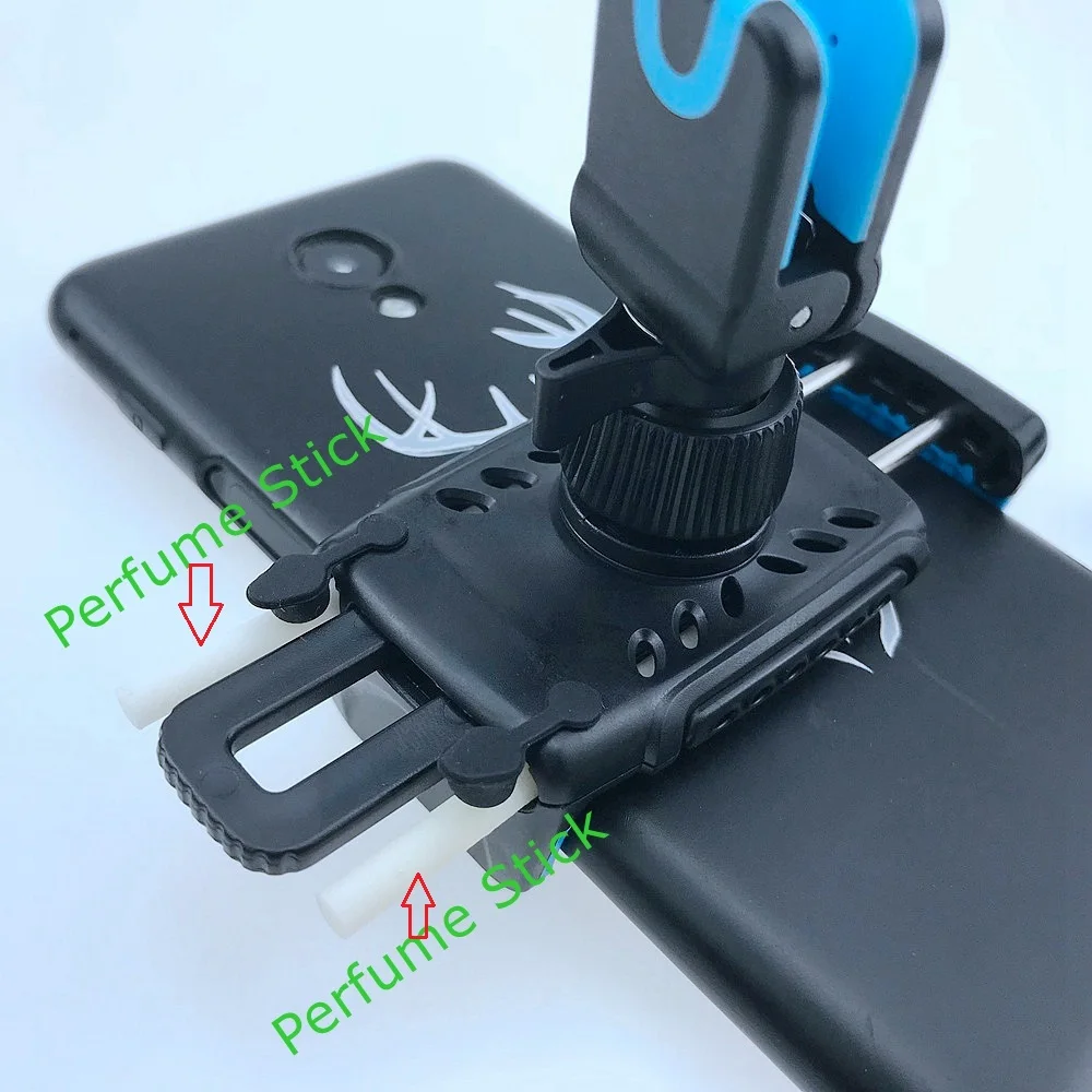 Buy Car Air Freshener + Support Holder for Phone in