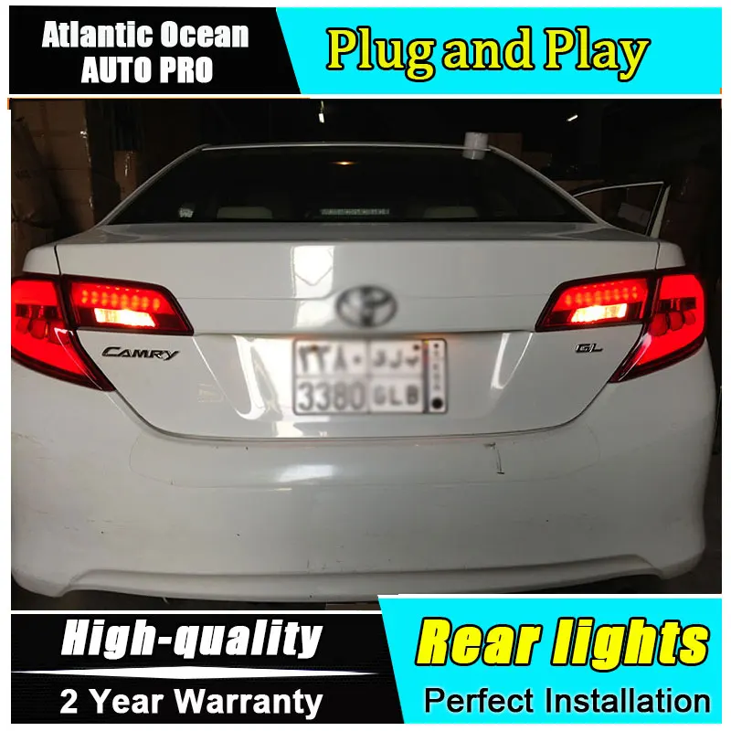 Автомобильный Стайлинг для Toyota Camry задний фонарь s 2012-2014 светодиодный Aurion