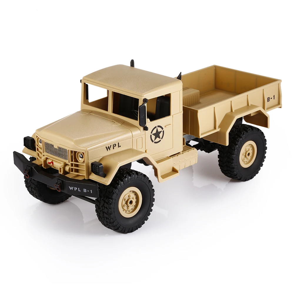 

1:16 Mini Off-Road 2.4GHz Wireless Remote Control RC Military Car RTR Four-Wheel Drive Metal Suspension Beam Bright LED Light