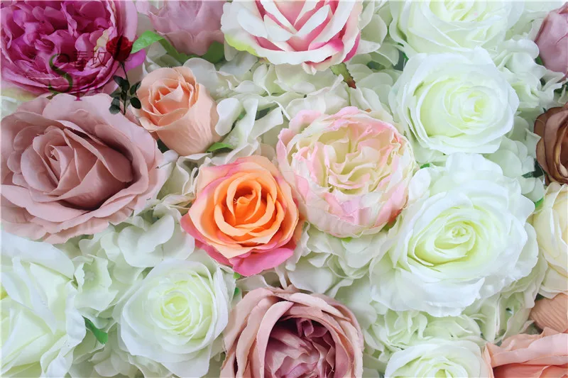 

SPR NEW High quality 10pcs/lot wedding flower wall wedding occasion backdrop decorative artificial flower table centerpiece