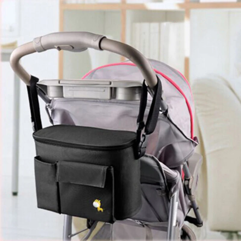Baby Diaper Thermal Insulation Bag Waterproof Mummy Nappy Maternity Bags Cute Pattern Oxford Stroller Hook Shoulder Bag BB6007 (1)