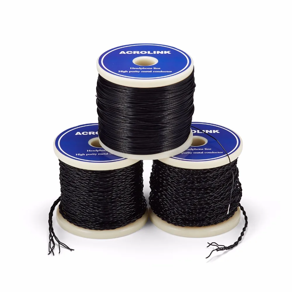 99.9998% 5N Solid проволока из чистого серебра HIFI Audio DIY RCA кабель для колонок AUX Line