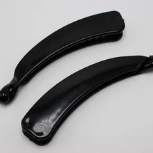 5 Black Label Пластик широкий зажимы-бананы волос зажим с зубцами; прическа хвостик; 110 мм для рукоделия