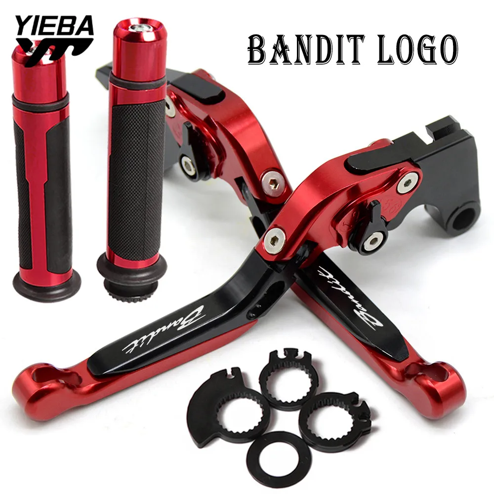 

Motorcycle motorbike Brakes Clutch Levers Handlebar handle grip end FOR SUZUKI GSF 600S GSF600S BANDIT 1995-1999 1998 1997 1996