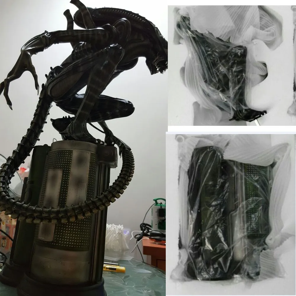 

High Quality 1:4 Scale Alien AVP Vs Predator Warrior Maquett Resin Model Statue Recast