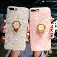 50PCS Sumgo 3D Metal Pearl Diamond Phone Case For OPPO A57 A73 A79 A83 Pink Conch