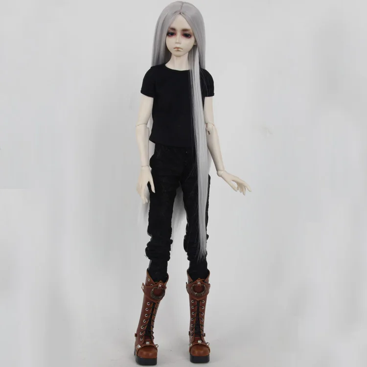 

BJD doll wigs 1/3 uncle 34 points SD M / Universal baby girl with long straight hair plate made available antiquity