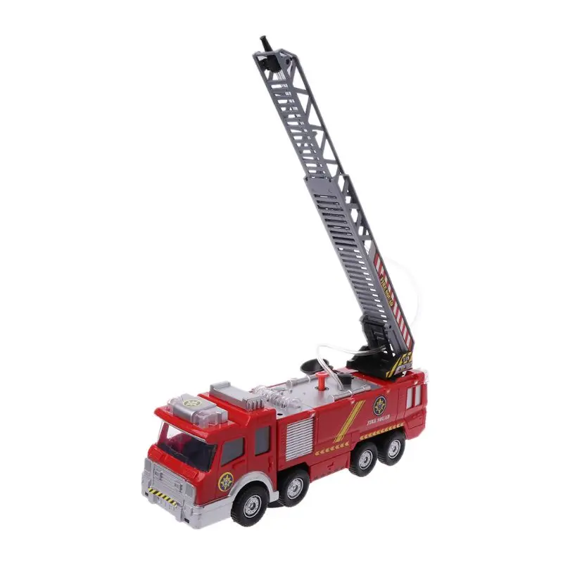 Распылитель воды грузовик игрушка Пожарный Пожарная машина Музыкальный светильник развивающие игрушки мальчик дети подарок игрушка транспортные средства