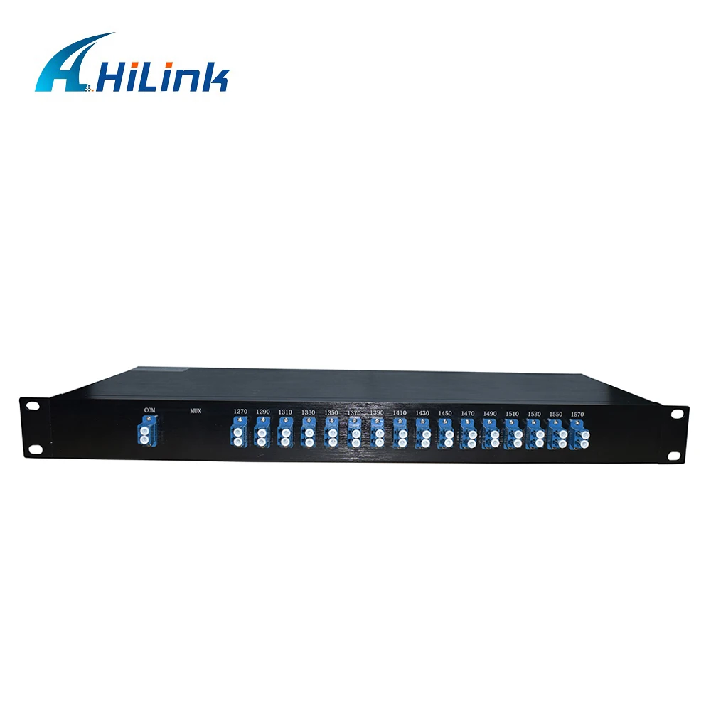1 комплект! Оптоволоконное волокно 1270 ~ 1610 нм 16 Каналов CWDM MUX/DEMUX 19'U/LGX/ABS посылка