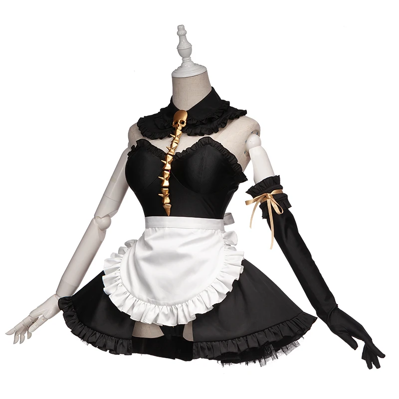Аниме Fate Grand Order Ereshkigall Карнавальный Костюм горничная Милая Сексуальная униформа
