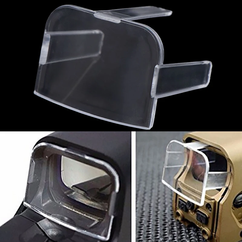 Clear Lens Airsoft Protector Cover for 551 552 553 Type Holographic Sight Scope