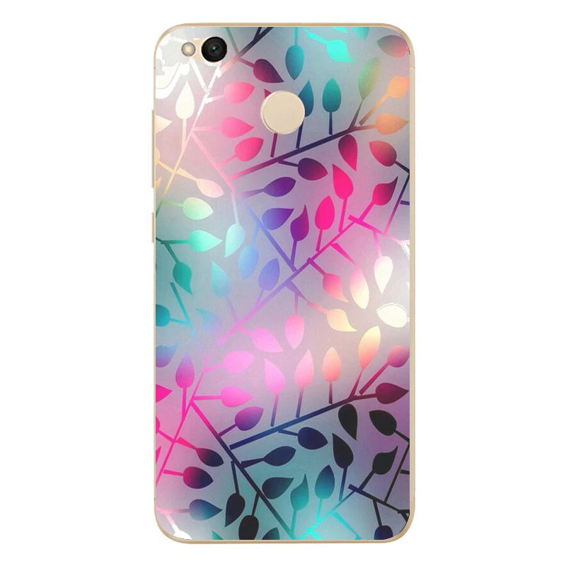 

For Xiaomi Redmi 4X Hongmi 4 x Soft TPU Phone Case Cute Pattern Design Painted Silicone Protective Cover 0105