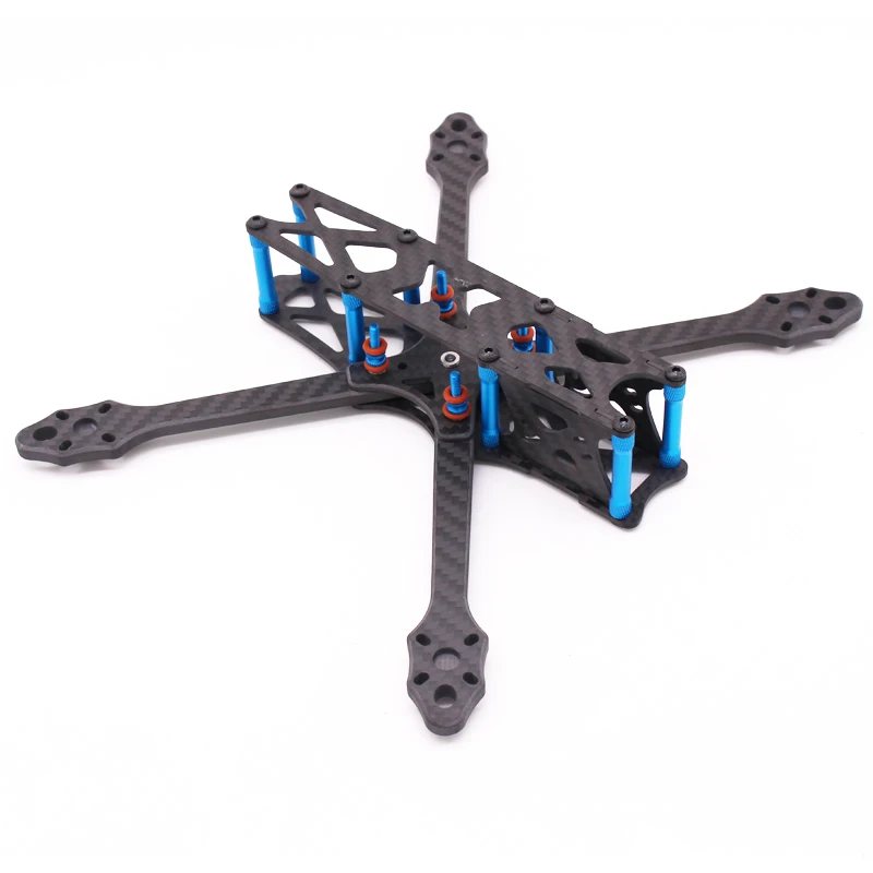 

Strech X5 Freestyle FPV Frame 6mm Arm Racing Quadcopter Frame Kit like X5 JohnnyFPV edition for 5 inch prop 22XX motor