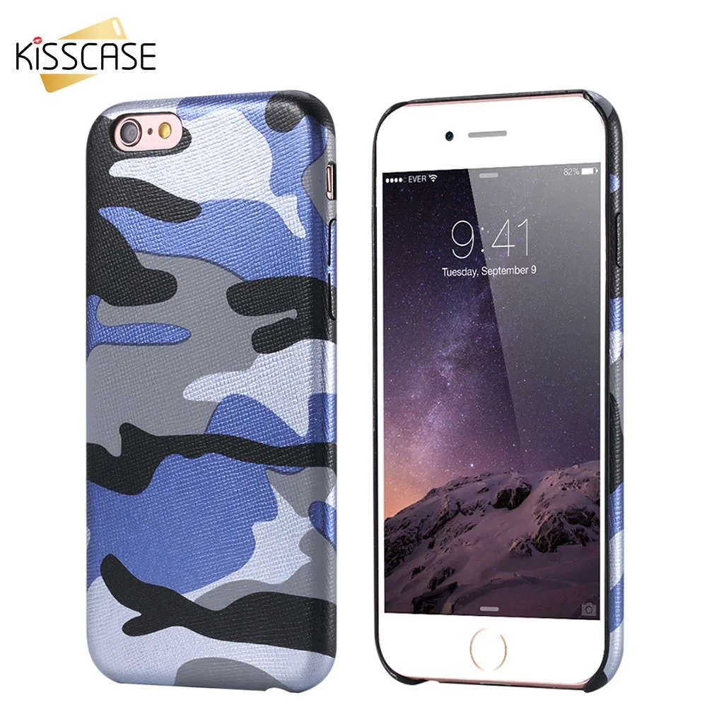Coool Kisscase камуфляж рисунком чехол для iPhone X 8 7 6S 6 Plus 5S 5 SE задняя крышка PU кожаный