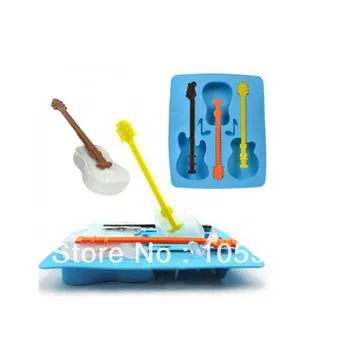 

Creative Guitar 3 grid ice mold ice mold, ice cube tray ice box