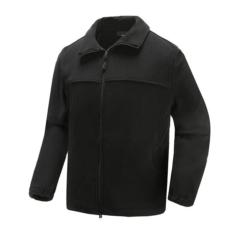 

Large Size Men's Soft Shell Fleece Jacket Outdoor Climbing Hunting Hiking Training Windproof Warm Tactical Coat Outerwear Liner