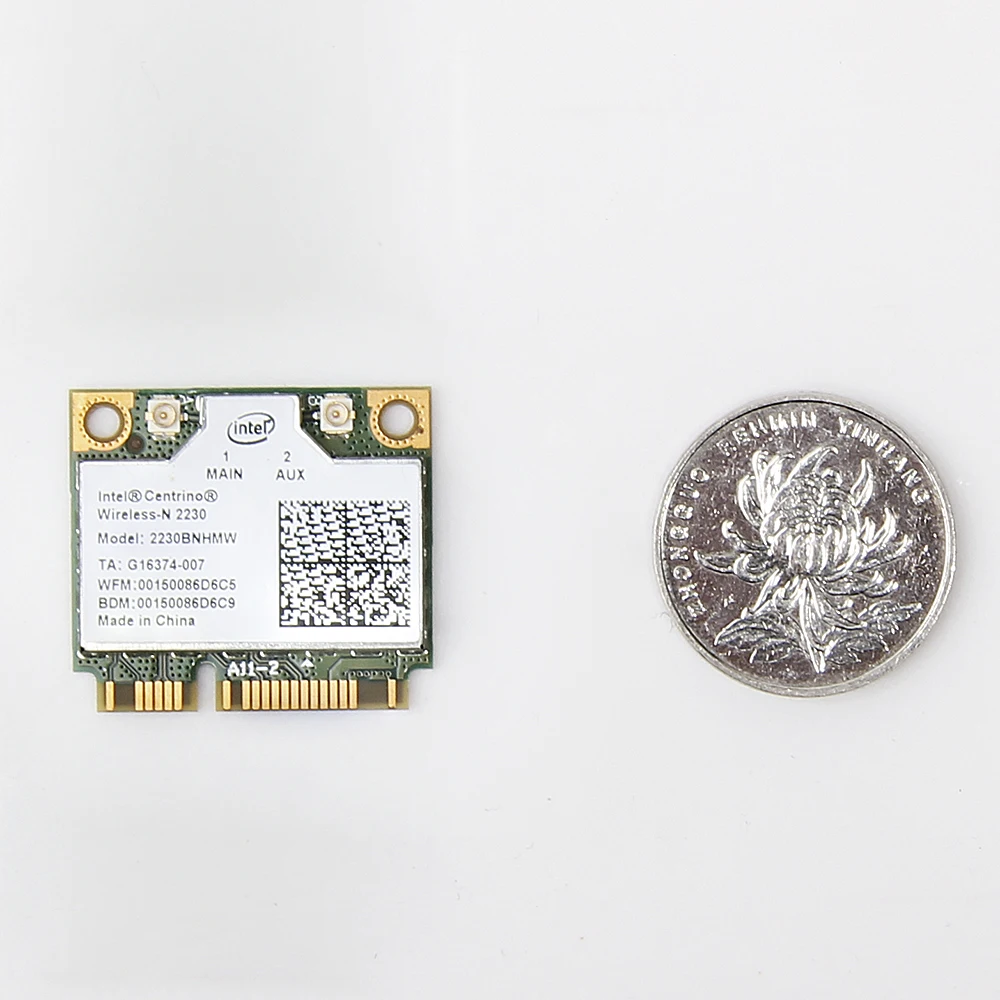 300 Мбит/с Wi Fi + BT 4 0 для Intel Centrino Wireless N 2230 2230BNHMW беспроводная Bluetooth половинная мини Pci e
