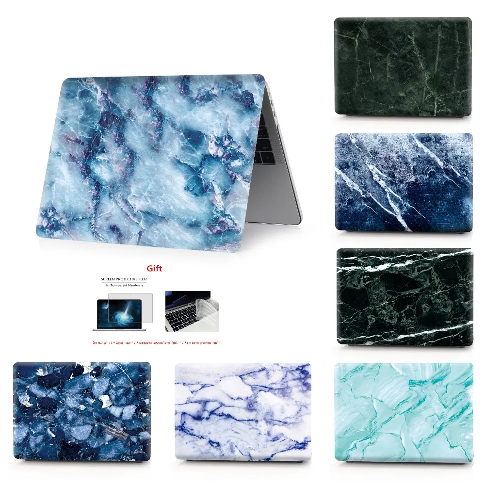 marble Laptop Case For Apple MacBook Air  11,13 Pro Retina 12 13 15 Touch Bar for macbook New Pro 13.3 15.4 New Air 13.3