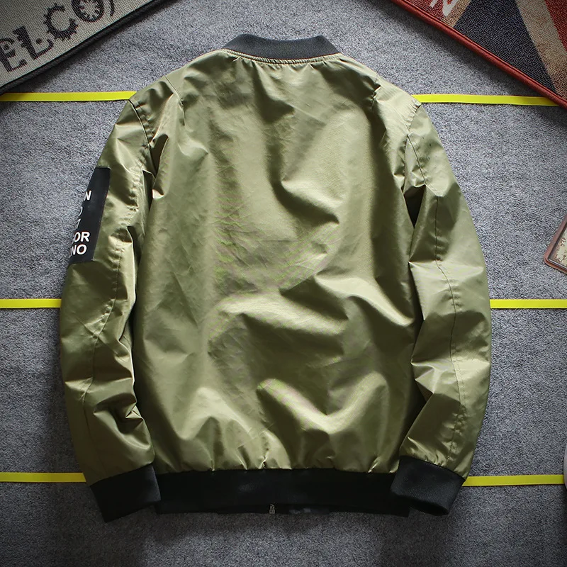 Jacket Men's 2019 New Double-sided Jacket Jacket Men's Casual Jacket Baseball Uniform Men's Clothing