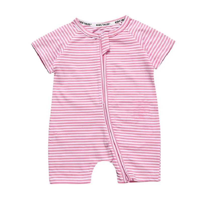 fashion Infant clothing baby romper short sleeve striped one piece suit Jumpsuit newborn baby boy girl clothesBBR105