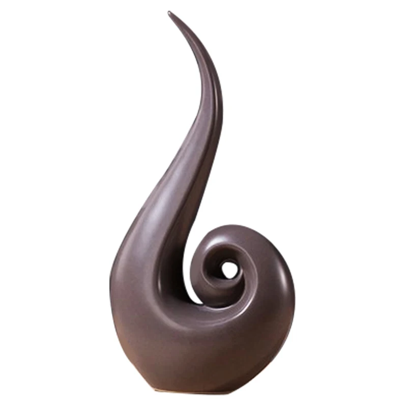 

European Ceramic Fire Statue Crafts Animal Ornament Fire Figurines Home Decor Living Room Wine Cabinets Decor Wedding Gift