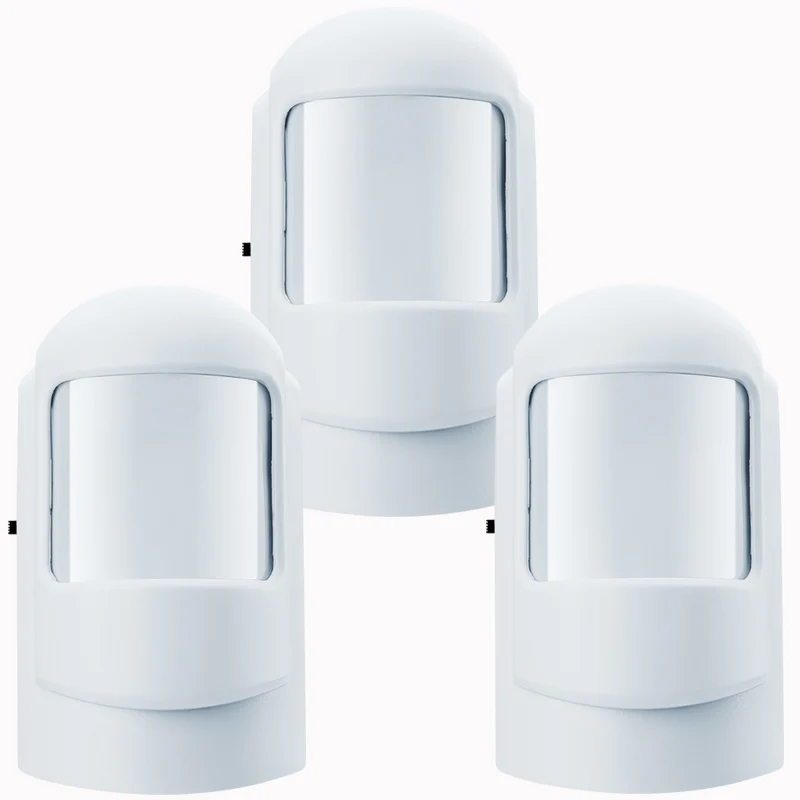 

Wireless PIR Detector for GSM PSTN Home Security Alarm System Wireless 433MHz PIR Motion Sensor indoor