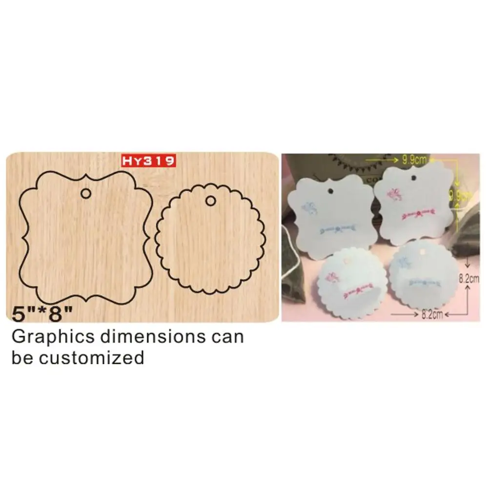 

Greeting card cutting dies 2019 die cut & wooden dies Suitable for common die cutting machines on the marke