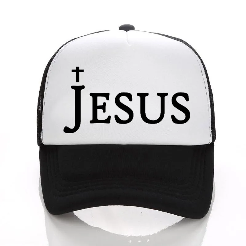 I LOVE JESUS шляпы летние мужские/женские сетчатые солнцезащитные кепки для взрослых