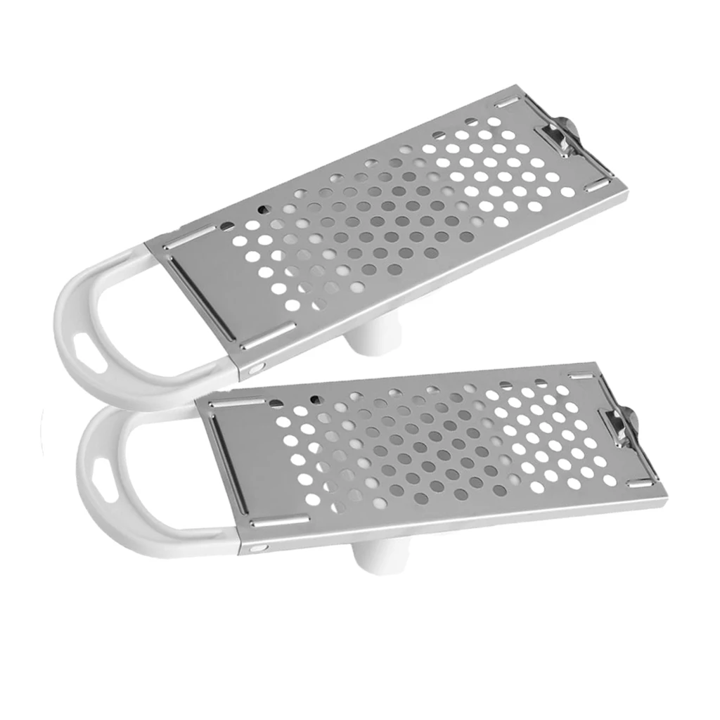 MagiDeal 2x Spaetzle Maker Nokedli Szaggato Hungarian Dumplings Galuska Potato Slicer