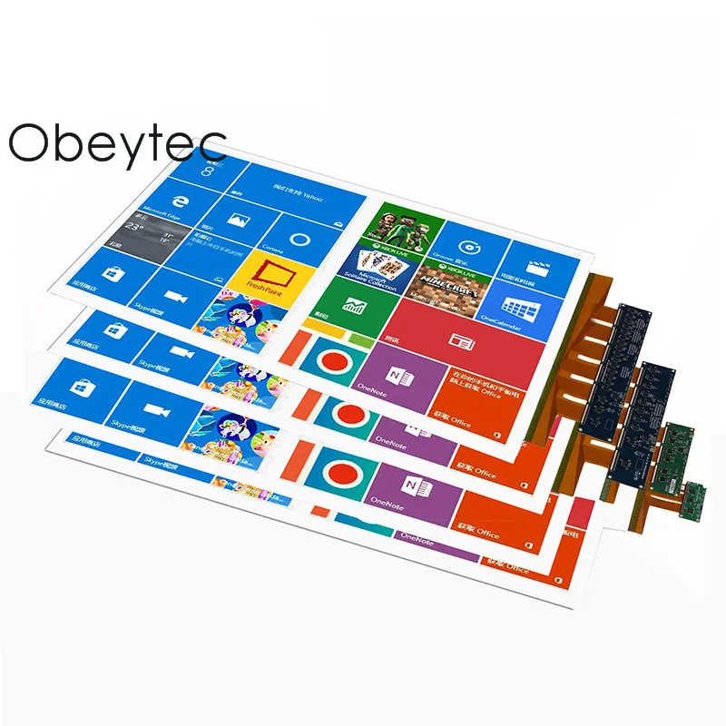 Obeytec 1" металлический сетчатый сенсорный экран, 4:3, USB порт, 10 касаний, лучший выбор для Smart tv, зеркального стекла, Windows Shop