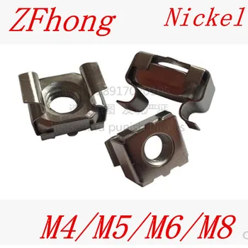 

M4 M5 M6 M8 M10 Cage Nuts, Captive Nuts, Server Rack Mount Nuts Carbon Steel