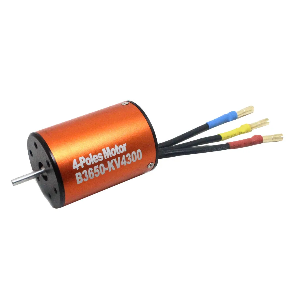 HIINST водонепроницаемый B3650 4300KV бесщеточный мотор с 60A ESC комбо набор для 1/10 RC