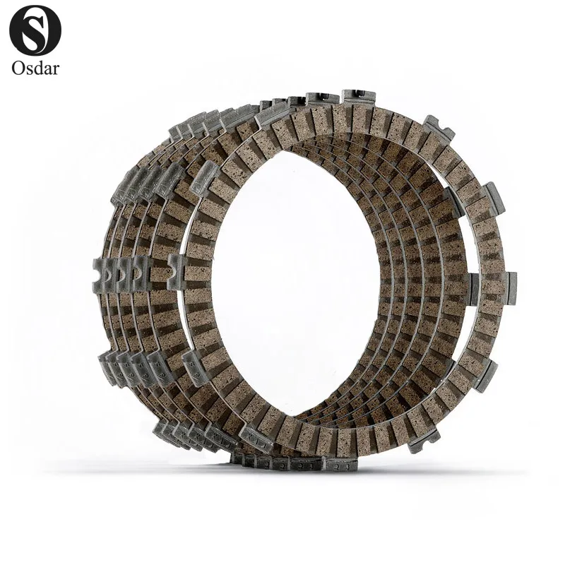 

Motorcycle Clutch Friction Plates For HONDA CR125R/ MTX200RW 83-85 NX250 89 XR250 00-07 XR250III 03 XR250L 91-96 XR250R 86-04