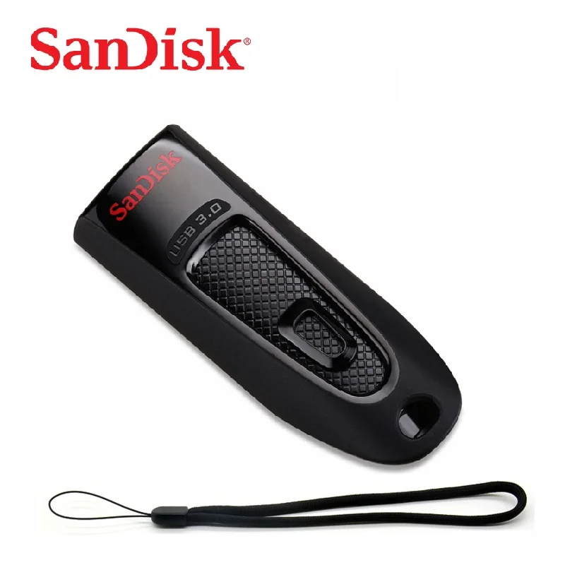 SanDisk Usb 3.0 flash drive 16GB 32GB 64GB 128GB 256GB Pendrive Memory Stick usb stick pen drive For Desktop PC cle usb CZ48