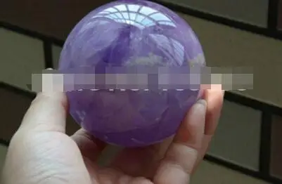 NATURAL AMETHYST PURPLE QUARTZ CRYSTAL 69MM BALL SPHERE | Дом и сад