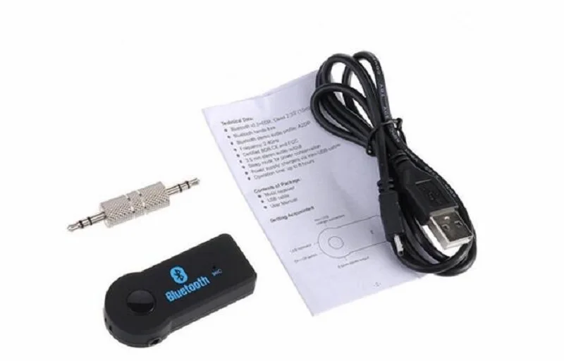 100 шт./лот 2019 3 5 мм Blutooth беспроводной для автомобильной музыки аудио Bluetooth приемник