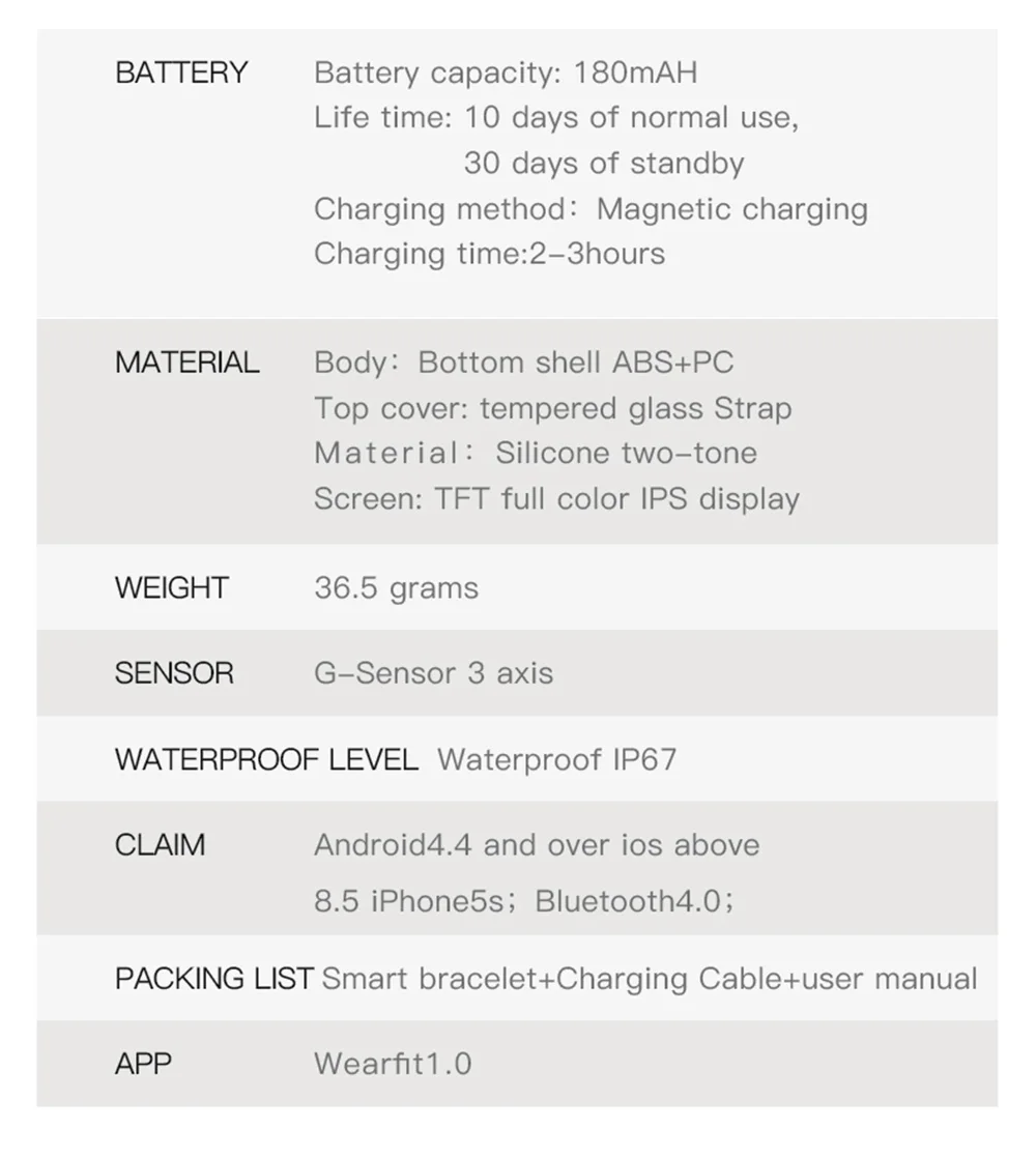 15- Smart Bracelet Fitness Tracker Blood Pressure Measurement Watch Waterproof IP67 Heart Rate Monitor Smart Band Watch Women Men