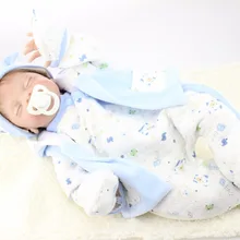 Дизайн 20 дюймов Новорожденные кукла из мягкого мохера живая кукла ткань игрушки-части тела для мальчиков в подарок