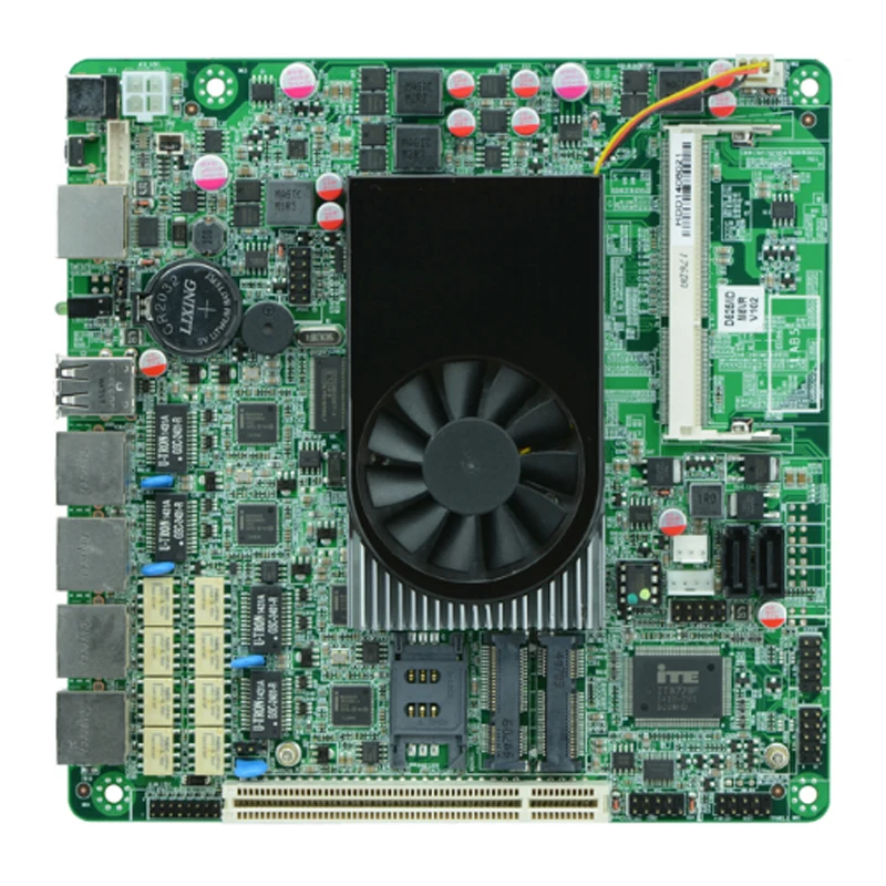 Intel Atom D525 4 Intel 82583V Gigabit Ethernet Dual Core Firewall font b Motherboard b font